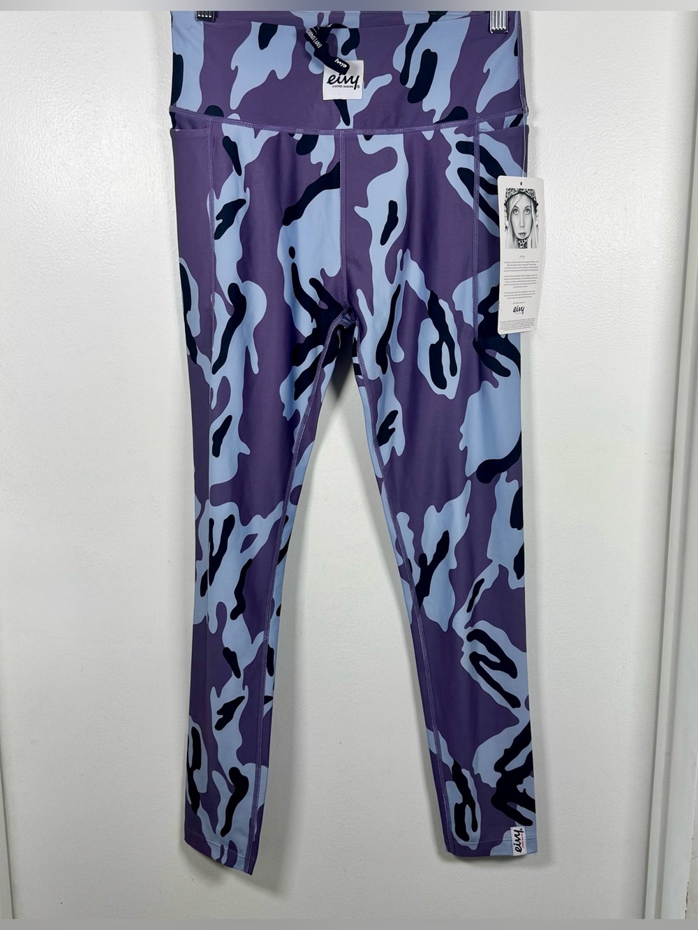 Eivy Pocket Tights Purple Stray Womens Small NEW W Tags Base Layer Outdoor Gorp